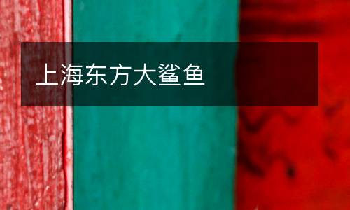 上海東方大鯊魚(yú)